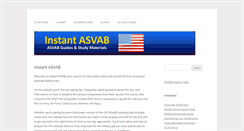 Desktop Screenshot of instantasvab.com